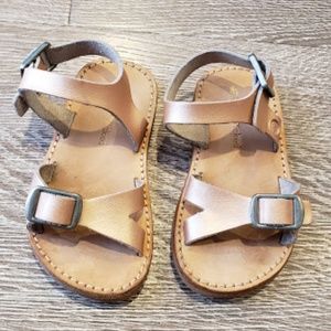 Freshly Picked Rose Gold Carmel Sandal